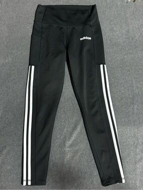 ADIDAS Pants Size S Womens Climalite Active Gym Running Leggings Workout Black